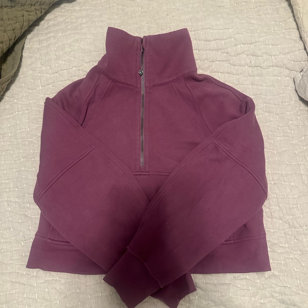 XS/S Lululemon Scuba Oversized Funnel Neck Half-Zip